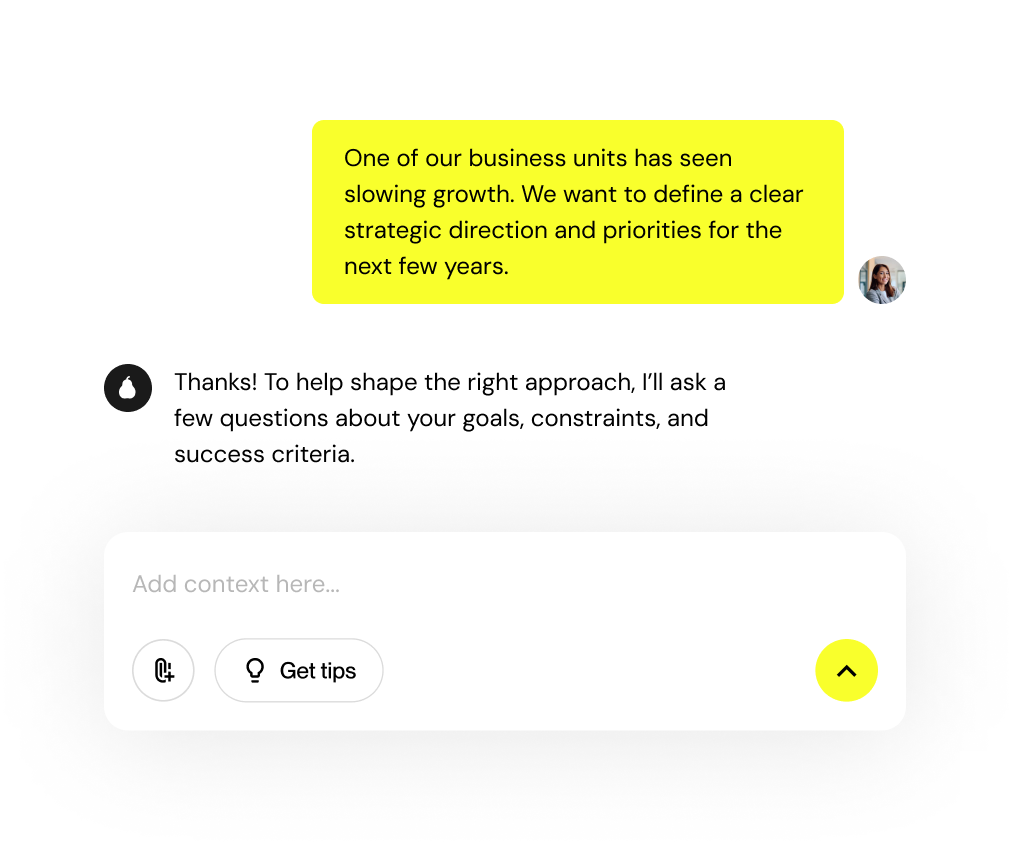 Guided discovery (AI assisted)